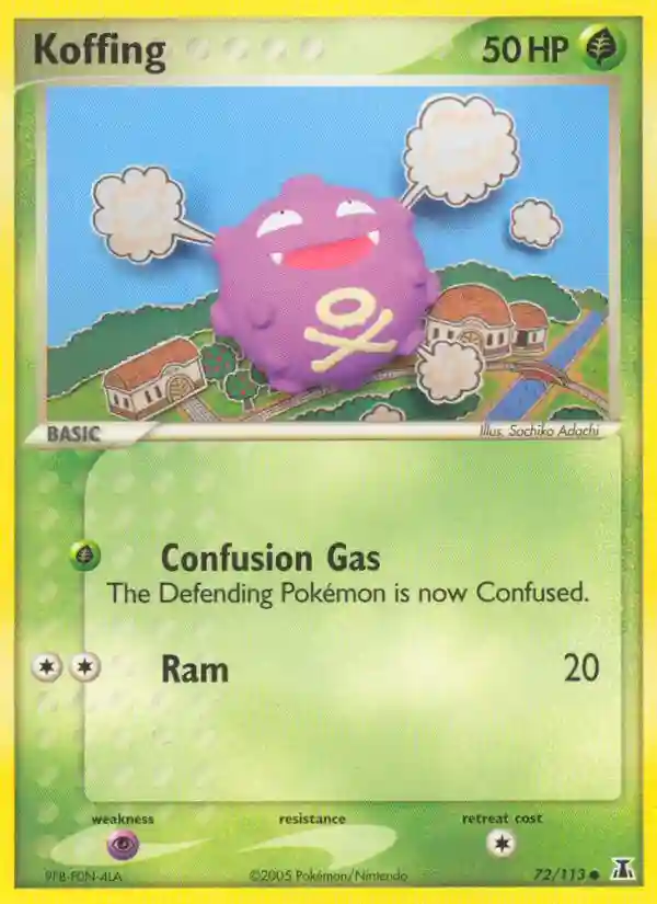 Koffing-Reverse Foil
