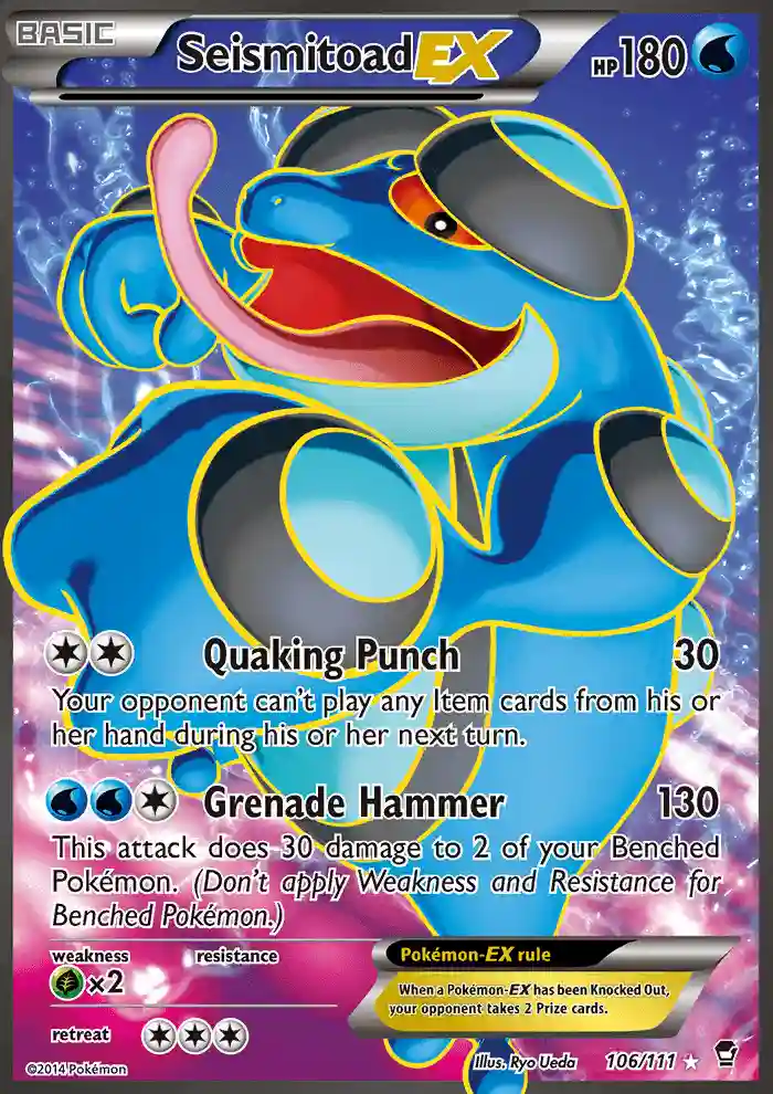 Full Art/Seismitoad EX
