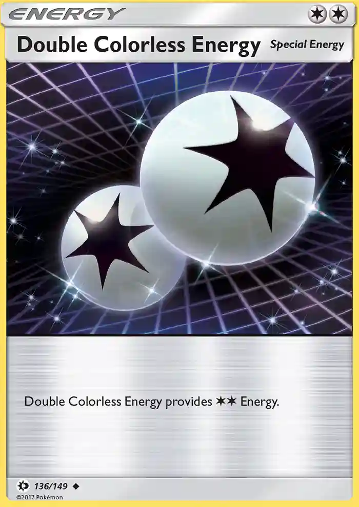 Double Colorless Energy-Reverse Foil