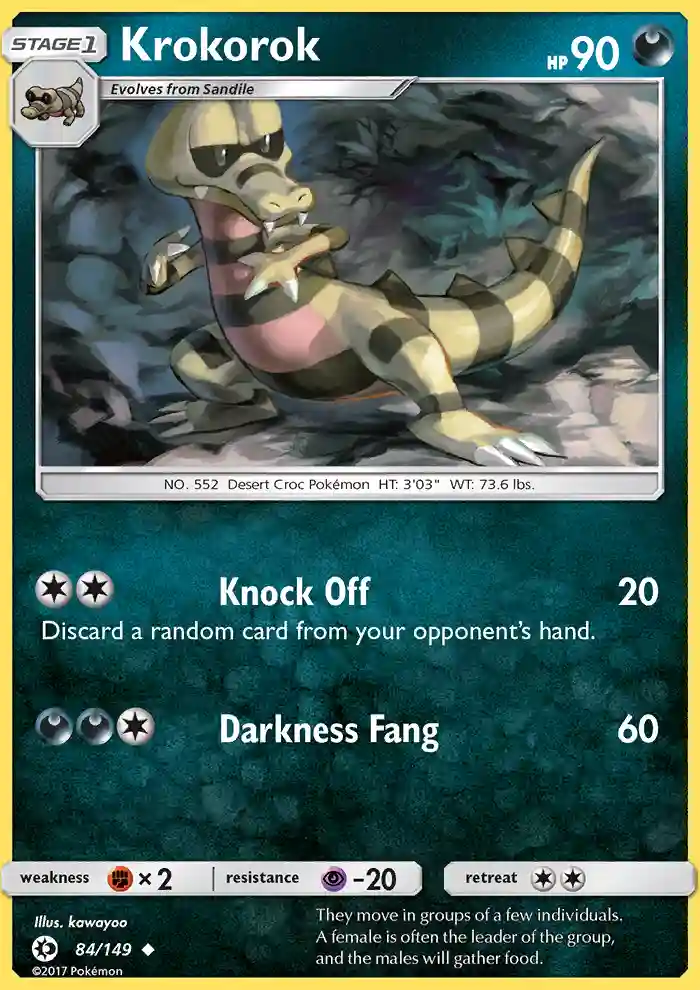 Krokorok-Reverse Foil