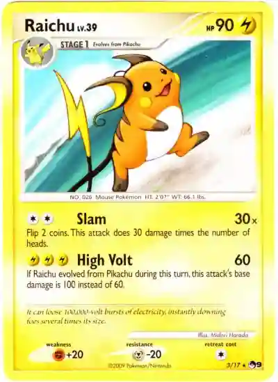 Raichu-Reverse Foil