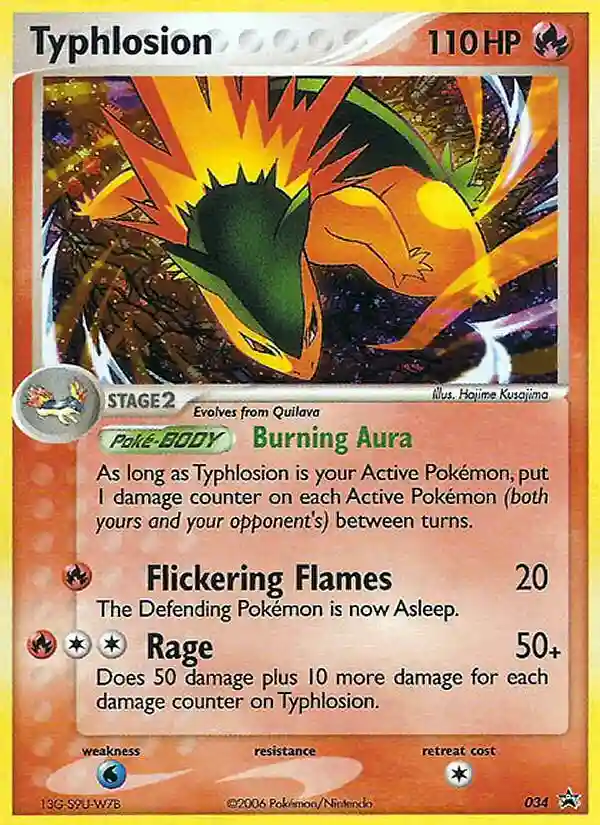 Typhlosion-Cosmos Holo