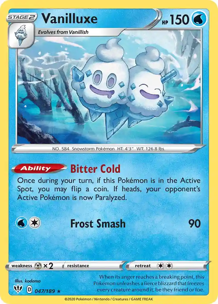 Vanilluxe-Reverse Foil