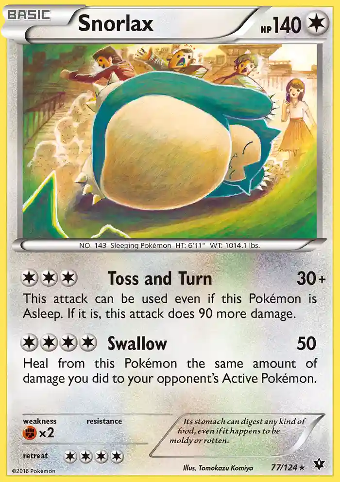 Snorlax-Reverse Foil