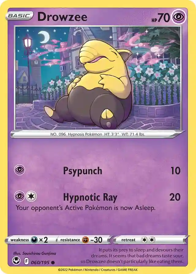 Drowzee-Reverse Foil