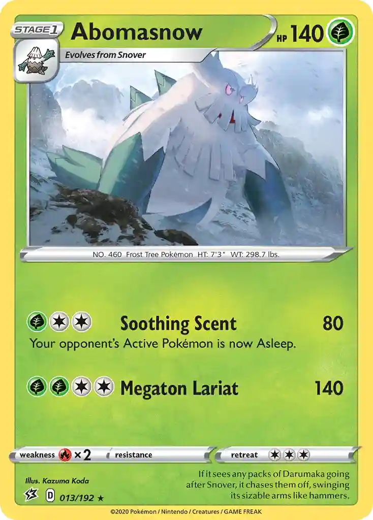 Abomasnow-Reverse Foil