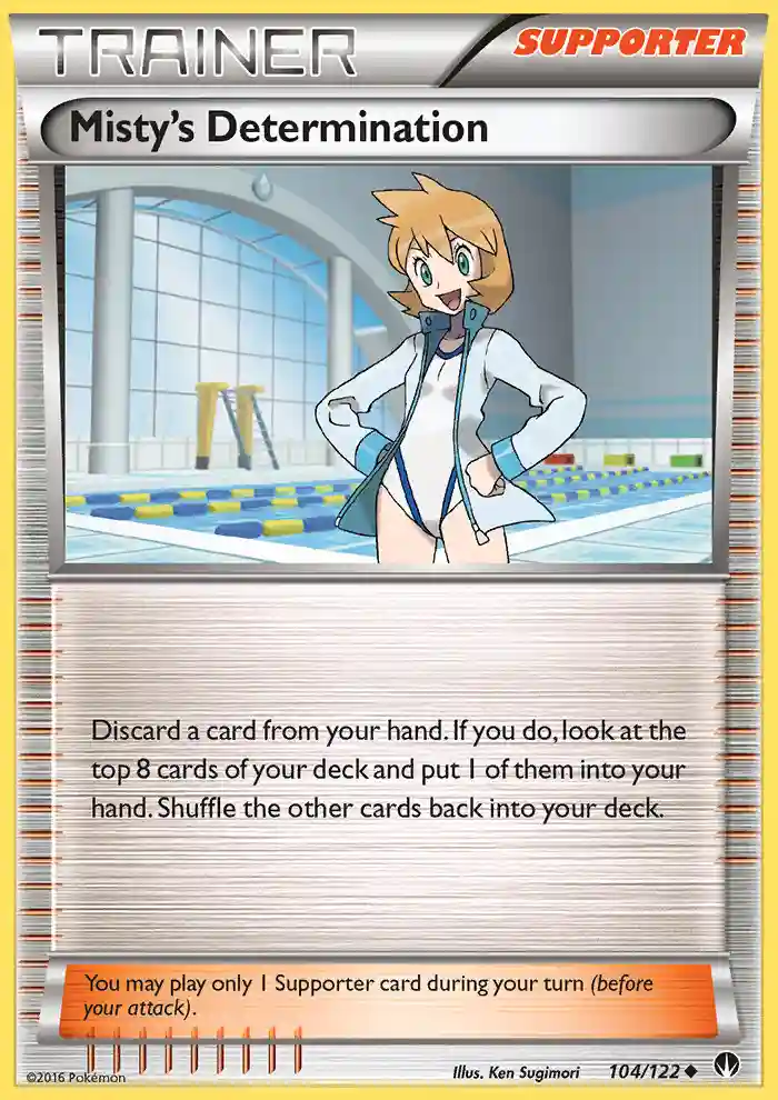 Misty's Determination