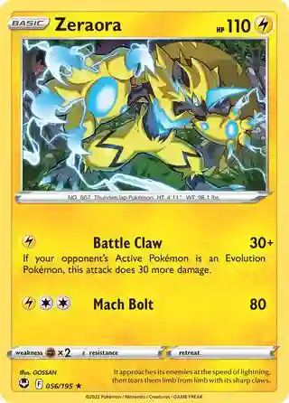 Zeraora-Reverse Foil