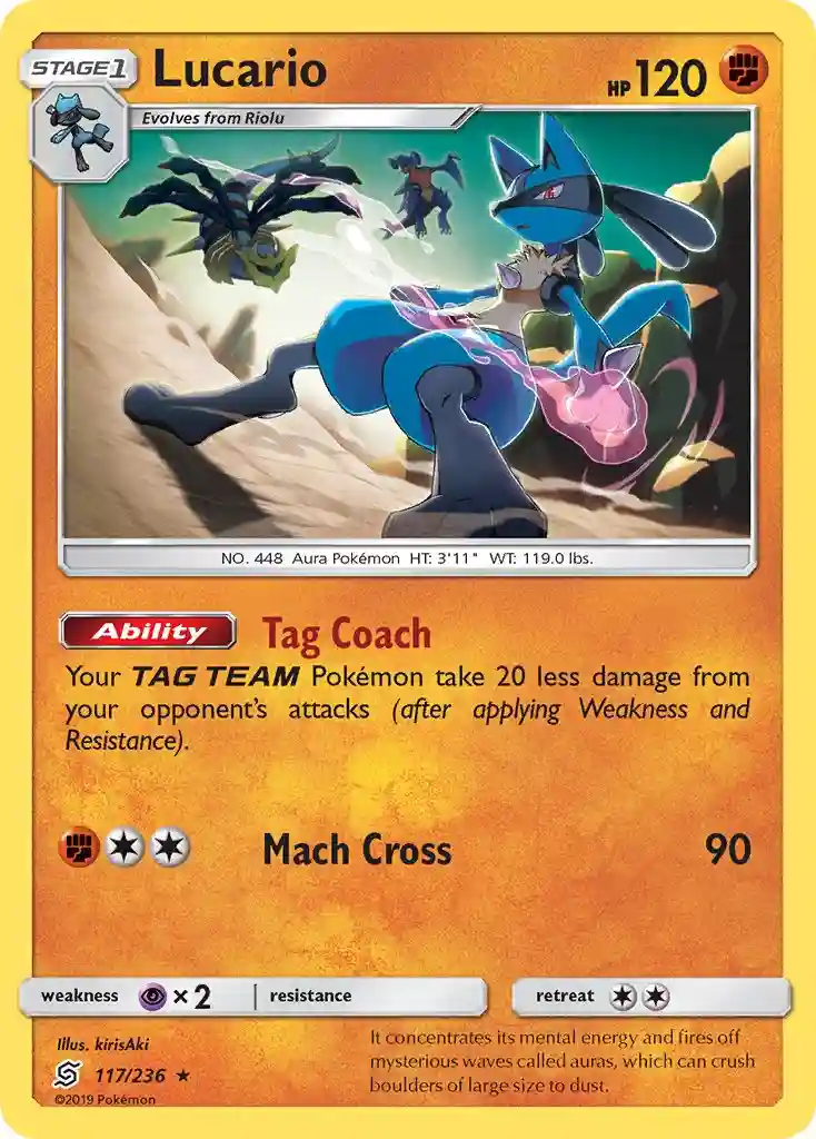 Lucario-Reverse Foil