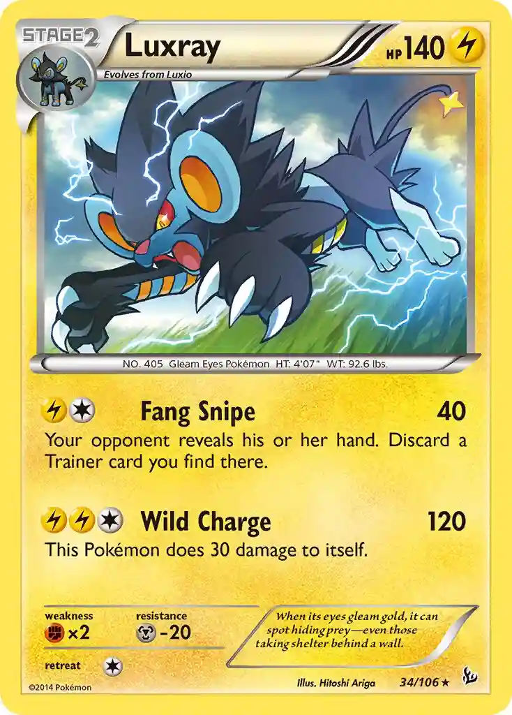 Luxray-Reverse Foil