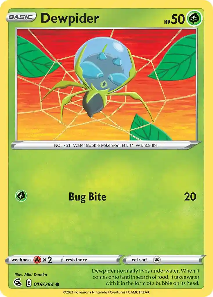 Dewpider-Reverse Foil
