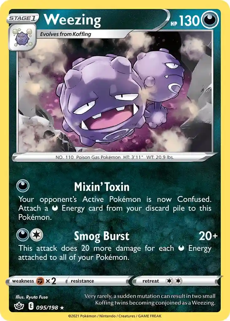 Weezing-Reverse Foil