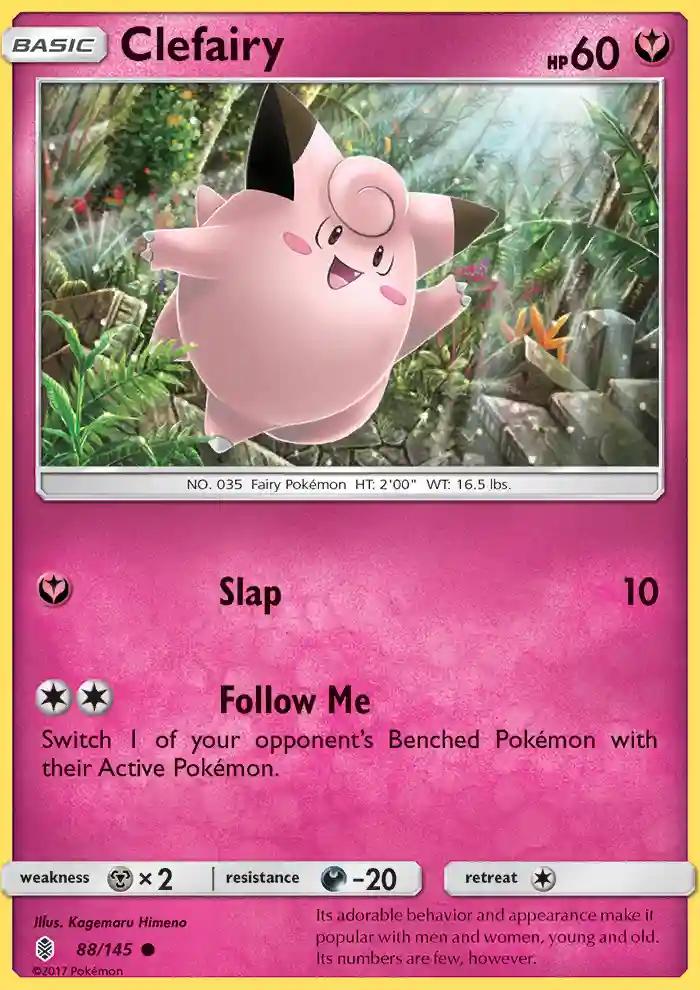 Clefairy-Reverse Foil