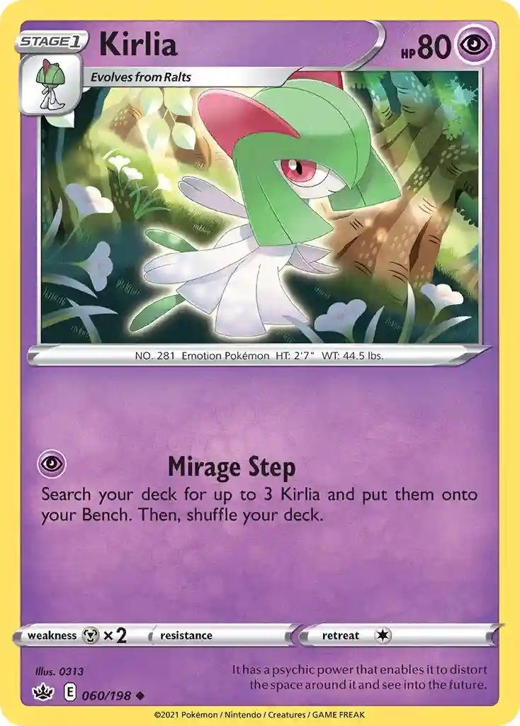 Kirlia-Reverse Foil