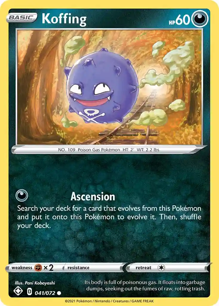 Koffing-Reverse Foil