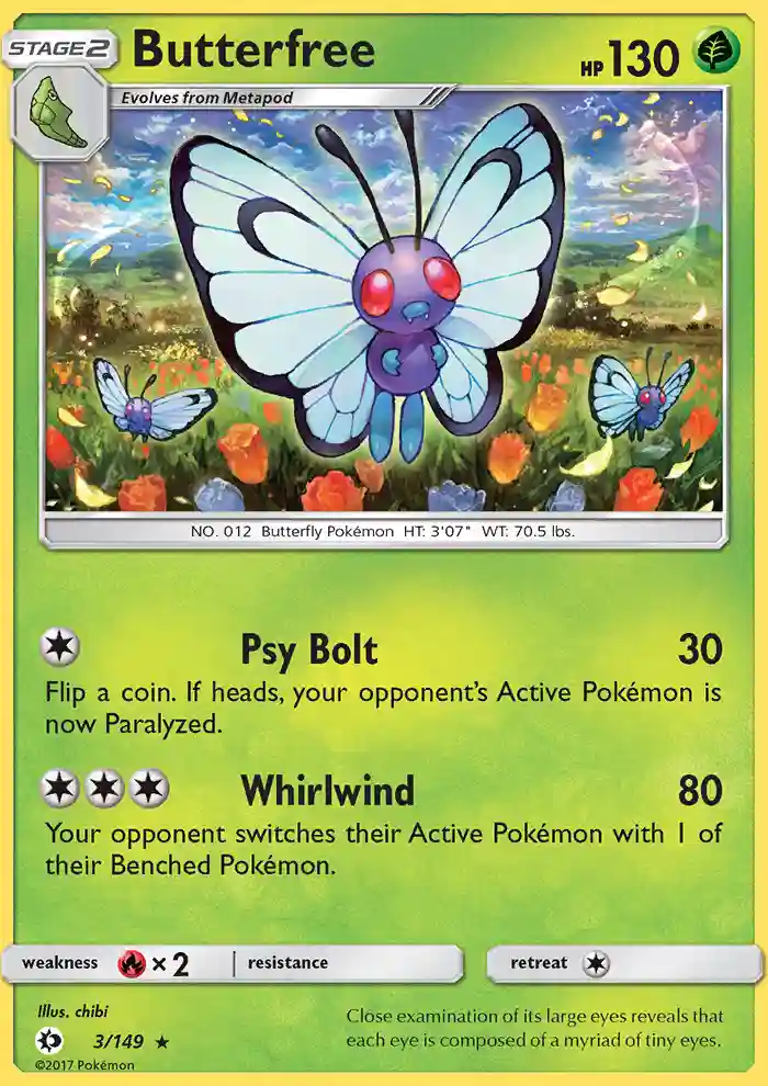 Butterfree-Reverse Foil
