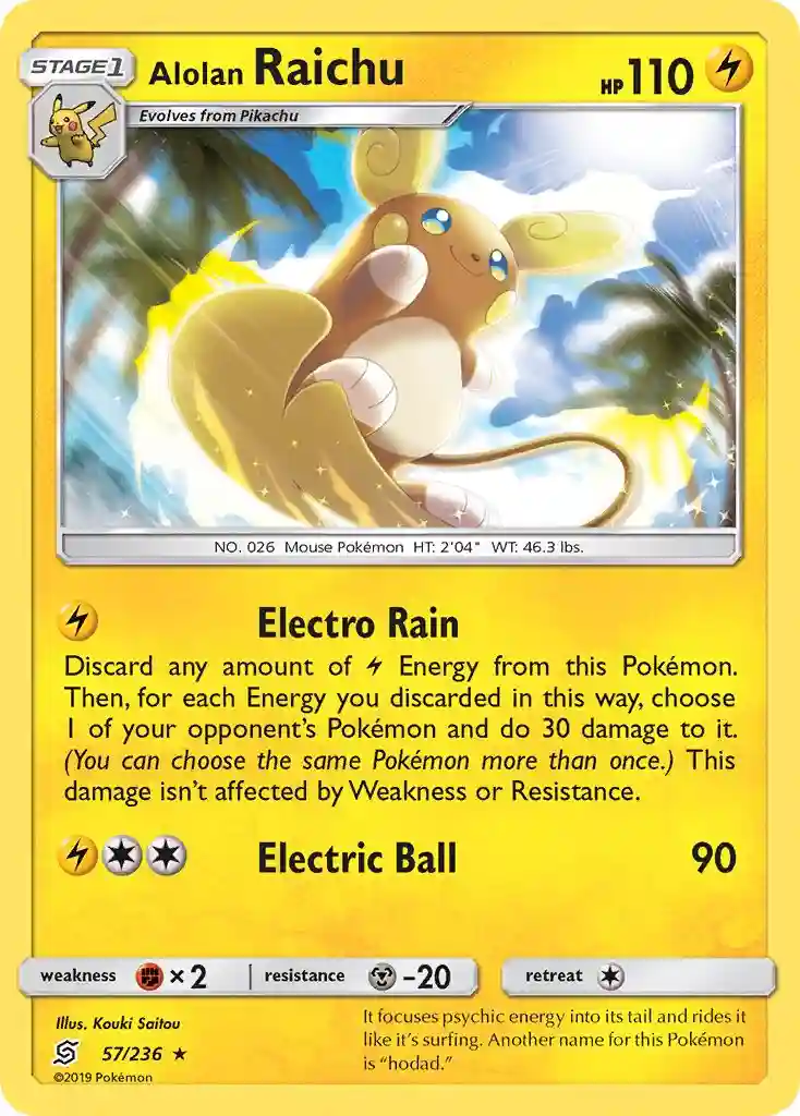 Alolan Raichu-Holo