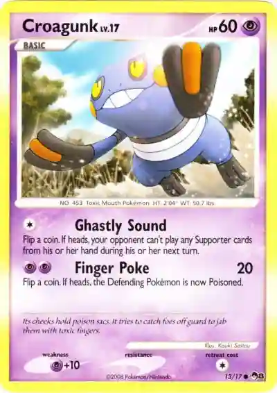 Croagunk (13) Pokemon Pop Series 8