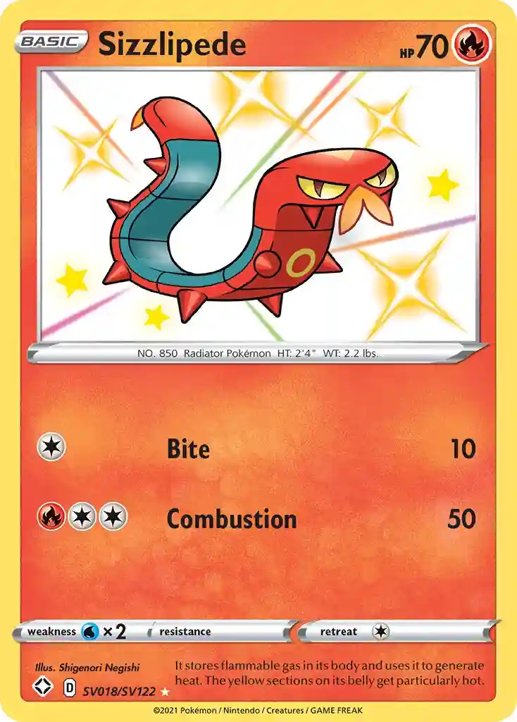 Sizzlipede-Holo