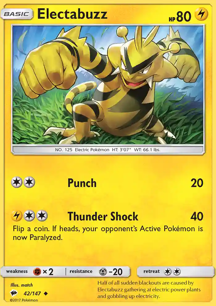 Electabuzz-Reverse Foil