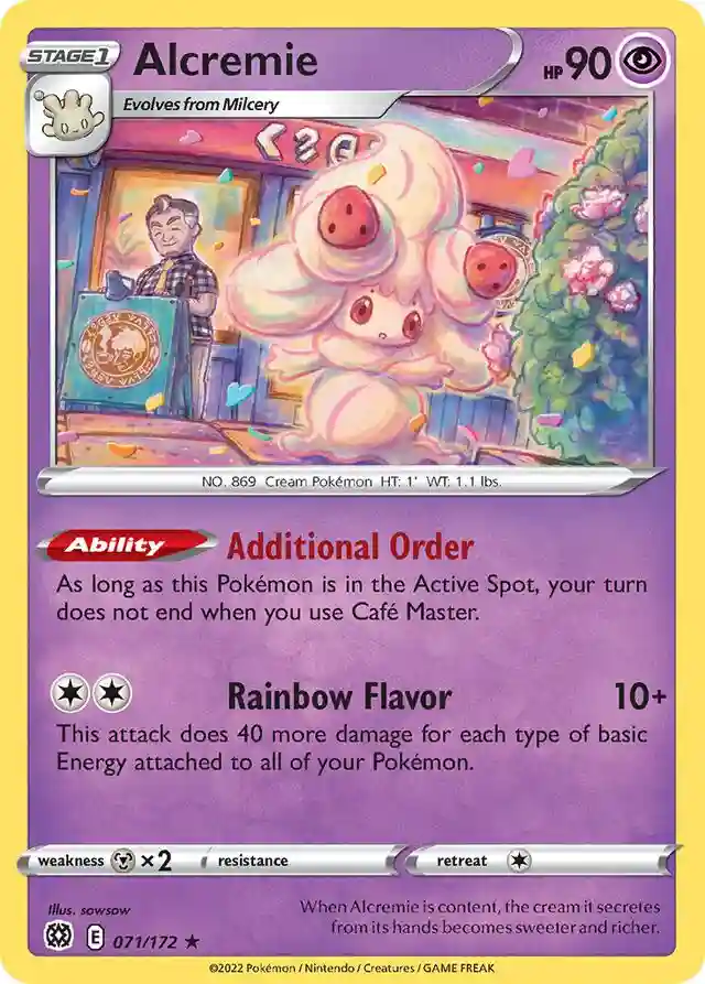 Alcremie-Reverse Foil