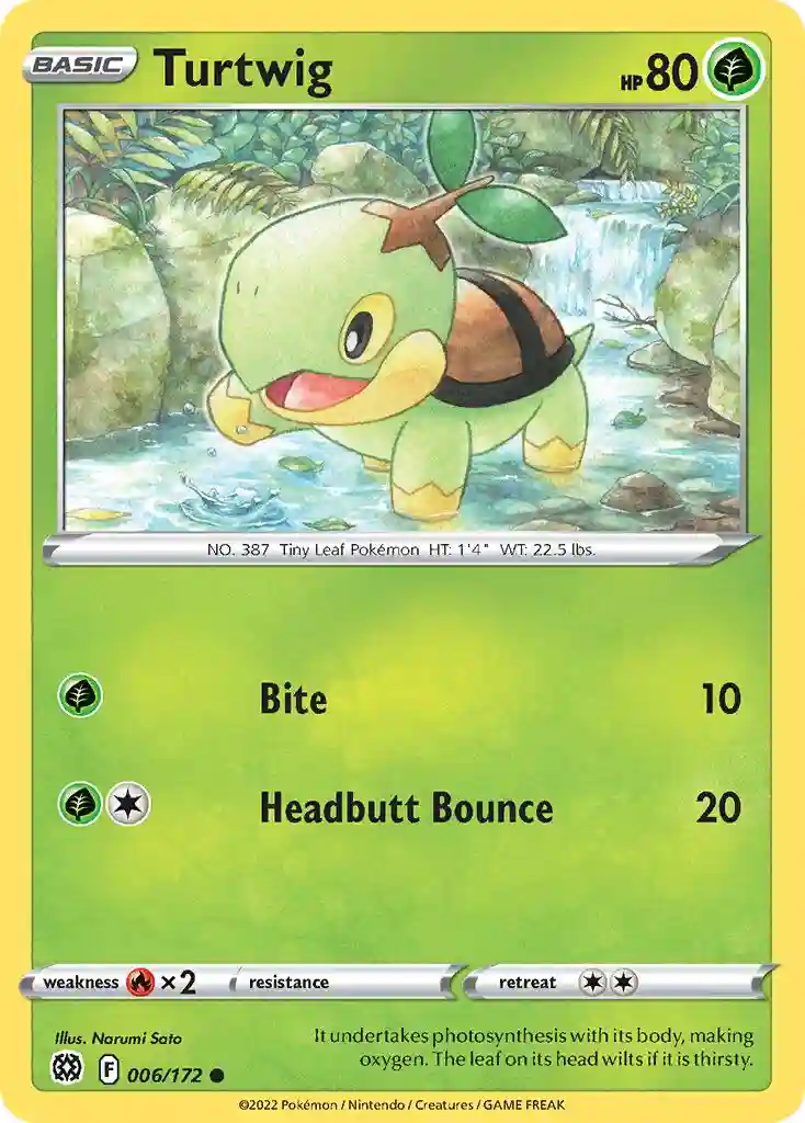 Turtwig-Reverse Foil