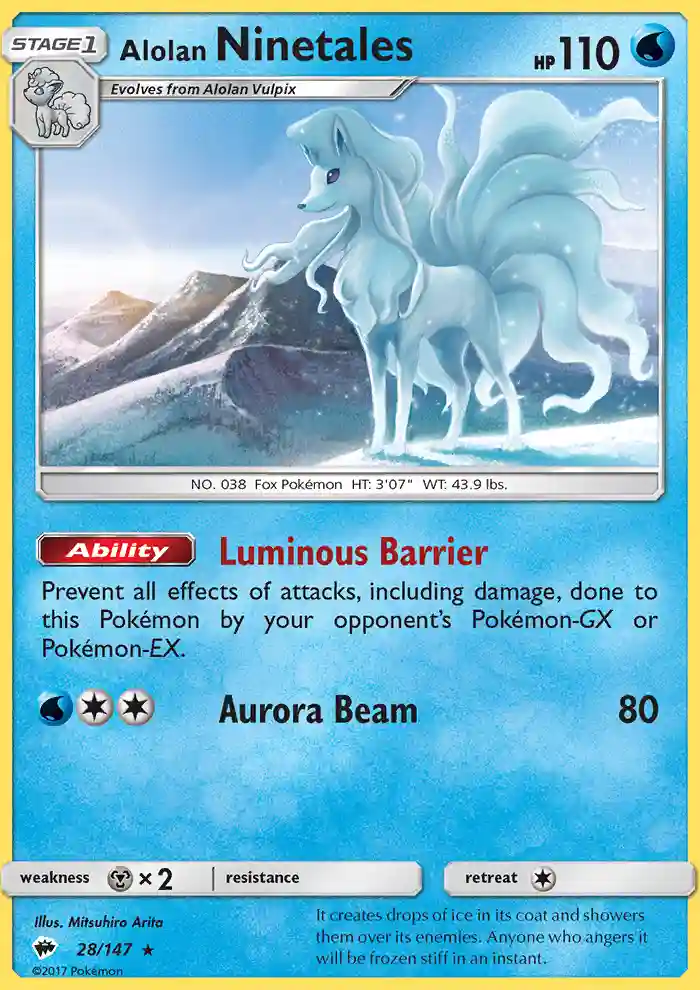 Alolan Ninetales-Reverse Foil