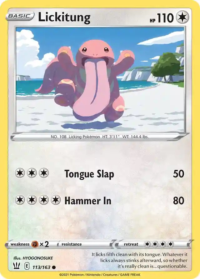 Lickitung-Reverse Foil