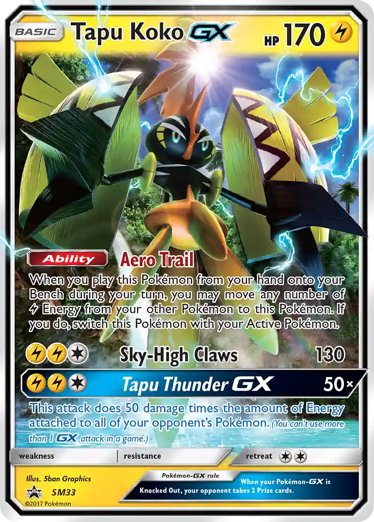 Tapu Koko GX-Holo