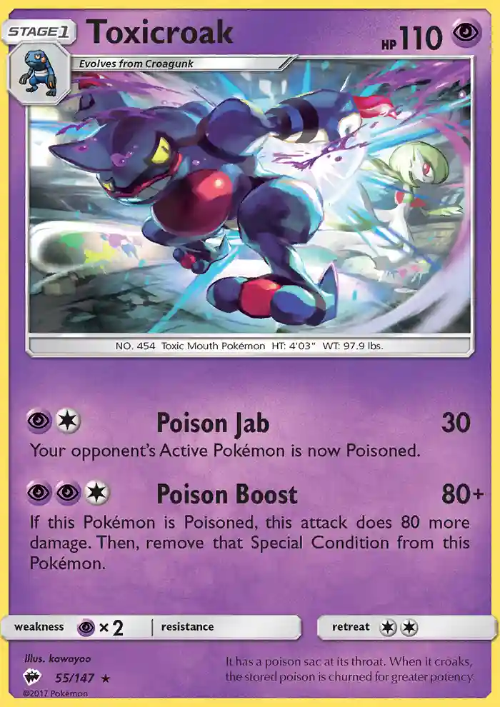 Toxicroak-Reverse Foil