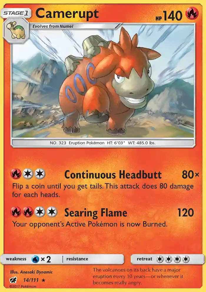 Camerupt-Reverse Foil