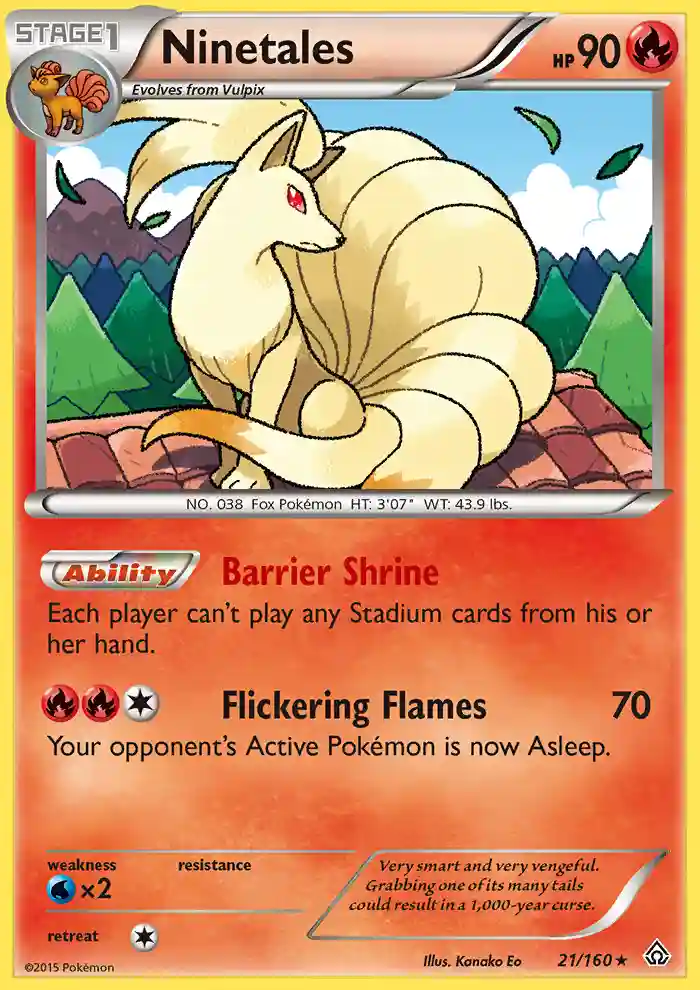 Ninetales-Reverse Foil