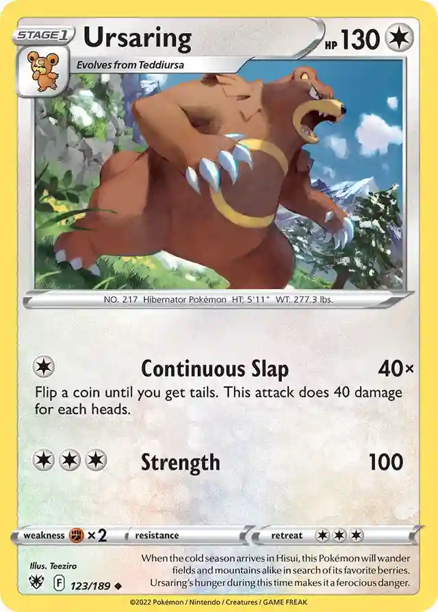 Ursaring-Reverse Foil