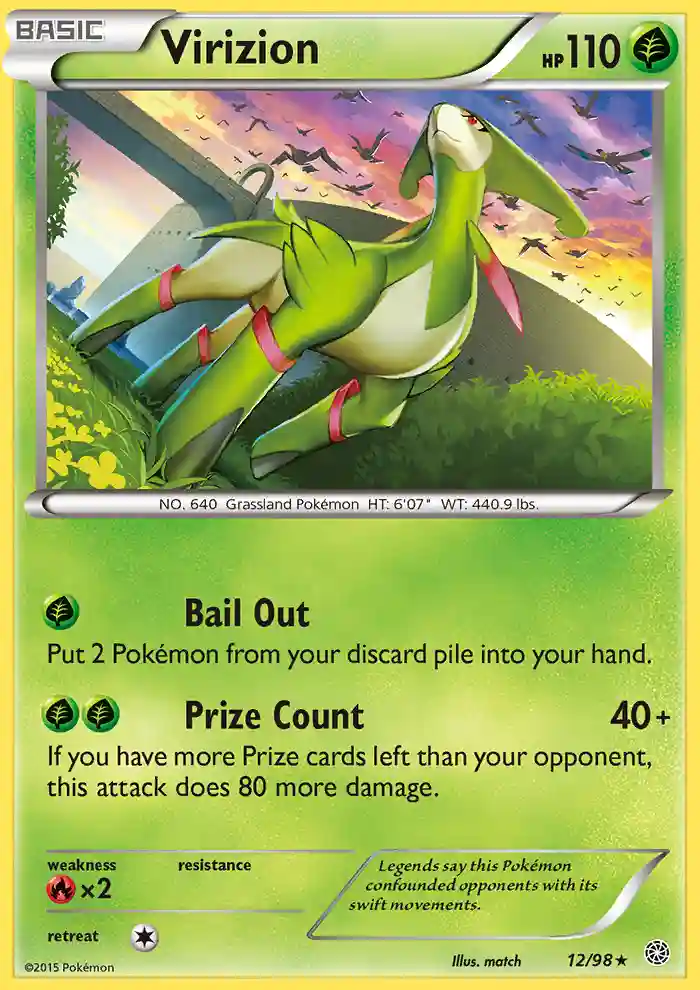 Virizion-Reverse Foil