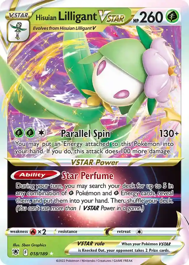 Hisuian Lilligant Vstar