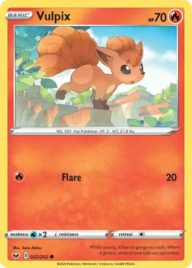 Vulpix-Reverse Foil