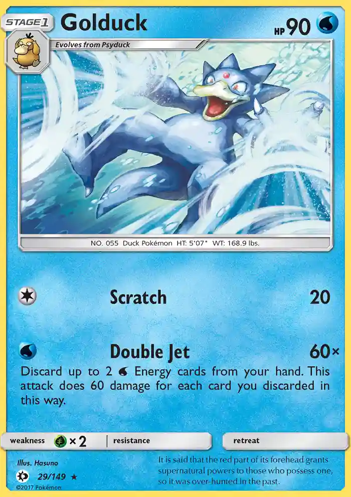 Golduck-Reverse Foil