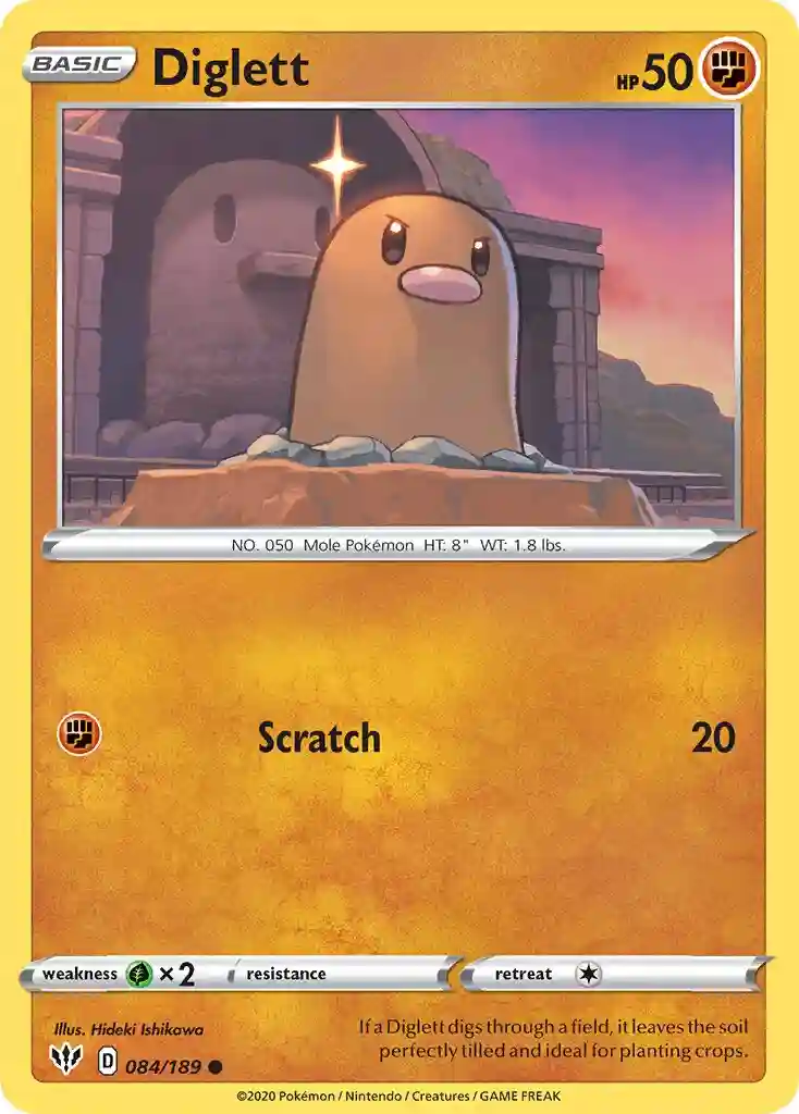 Diglett-Reverse Foil