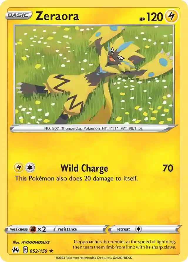 Zeraora-Reverse Foil