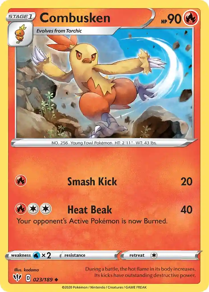 Combusken-Reverse Foil