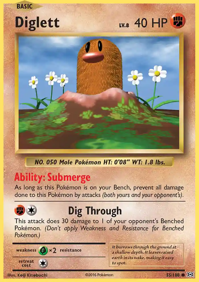Diglett-Reverse Foil