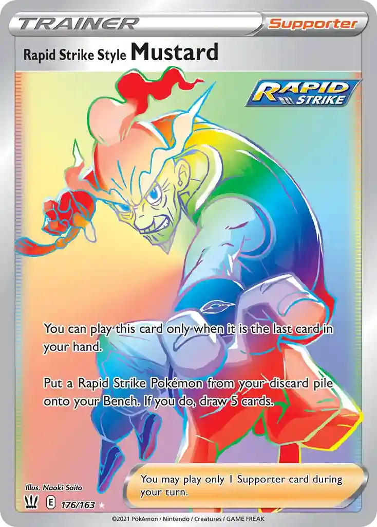 Full Art/Rapid Strike Style Mustard