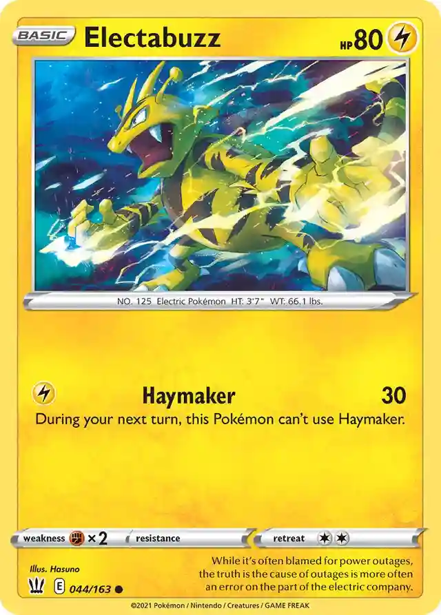 Electabuzz-Reverse Foil