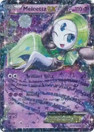 meloetta pokemon cards POKÉMON CARD GAME SC 011/020 R main image 0
