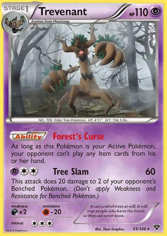 Trevenant-Reverse Foil