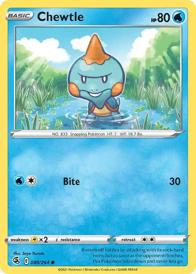 Chewtle-Reverse Foil
