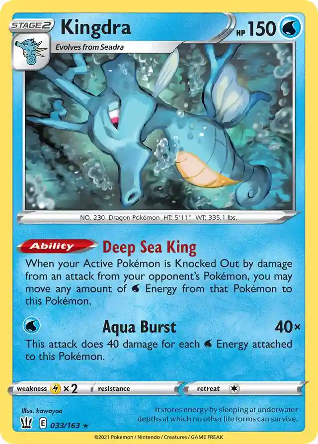 Kingdra-Reverse Foil