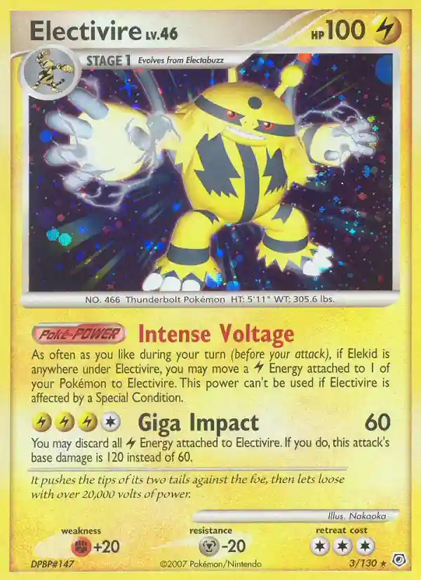 Electivire-Reverse Foil