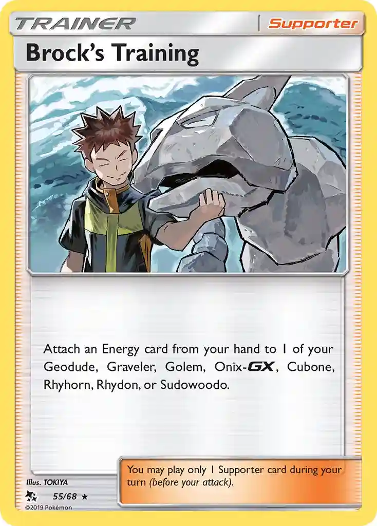 Brock's Training-Holo
