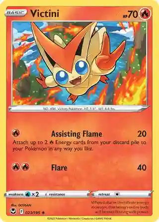 Victini-Reverse Foil